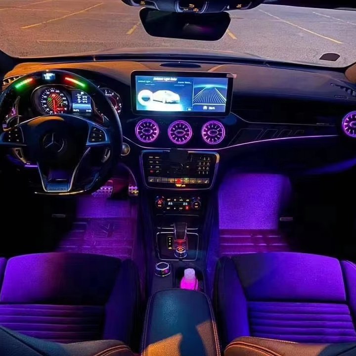 Interior Ambient Lighting Decoration Accessories For Mercedes Benz B-Class W176 Automotive Ambient Lighting System