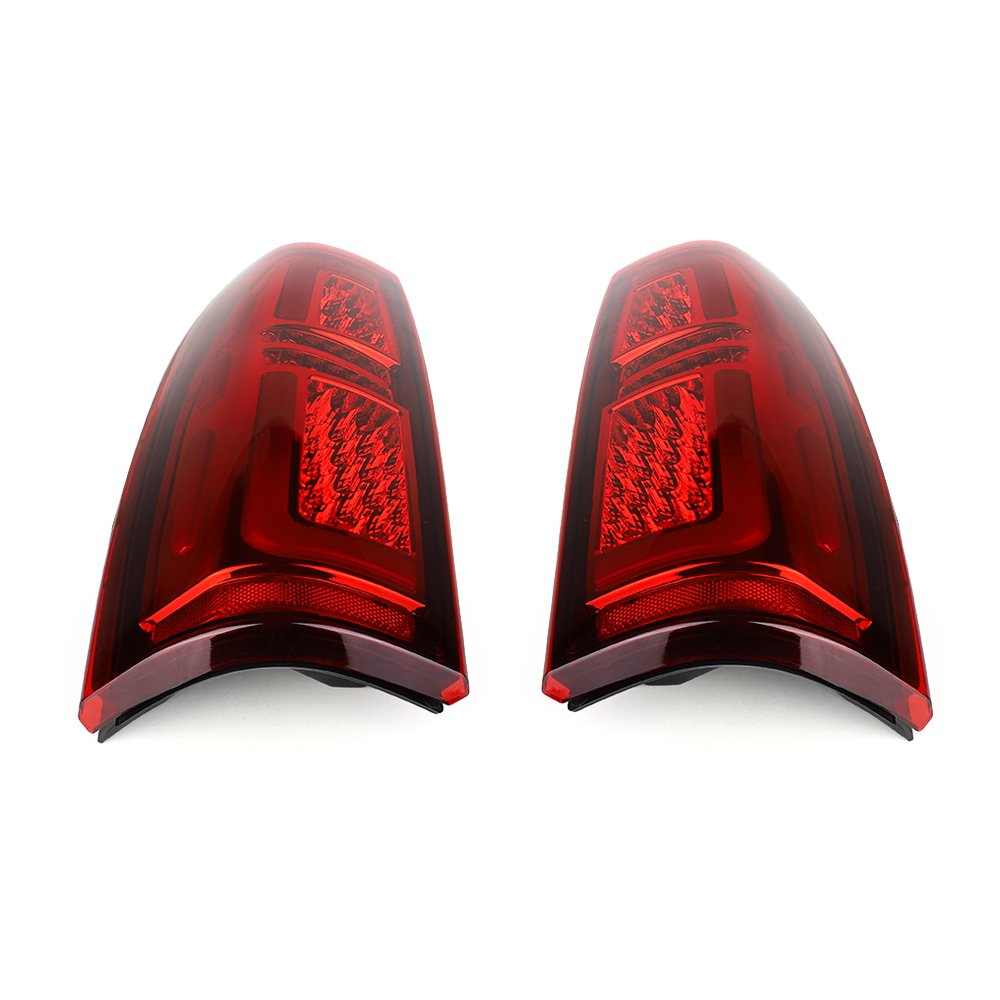 Red Pickup GMC Led Taillights for Chevy Silverado1999-2006 Rear Brake Tail Lights 30 12V 1 Years / 1999-2002 Silverado 001