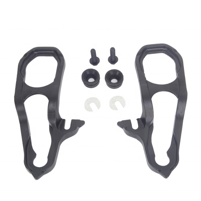 OVOVS Bighorn Pull U-Hook Bumper Front and Rear Bumper Hook Tow Fog light Cover for Dodge Ram 1500 2019 2020 2021 Accessories