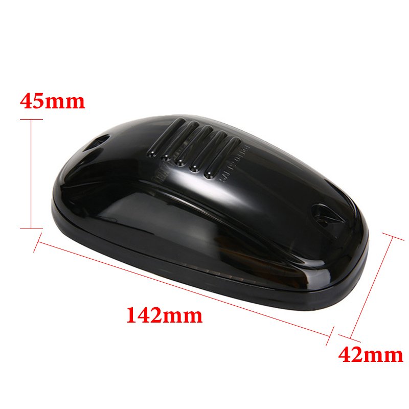 Black Smoked Lens Lamps 12V others car light accessories LED Cab Roof Top Marker Running working light For Pickup Truck SUV 4x4