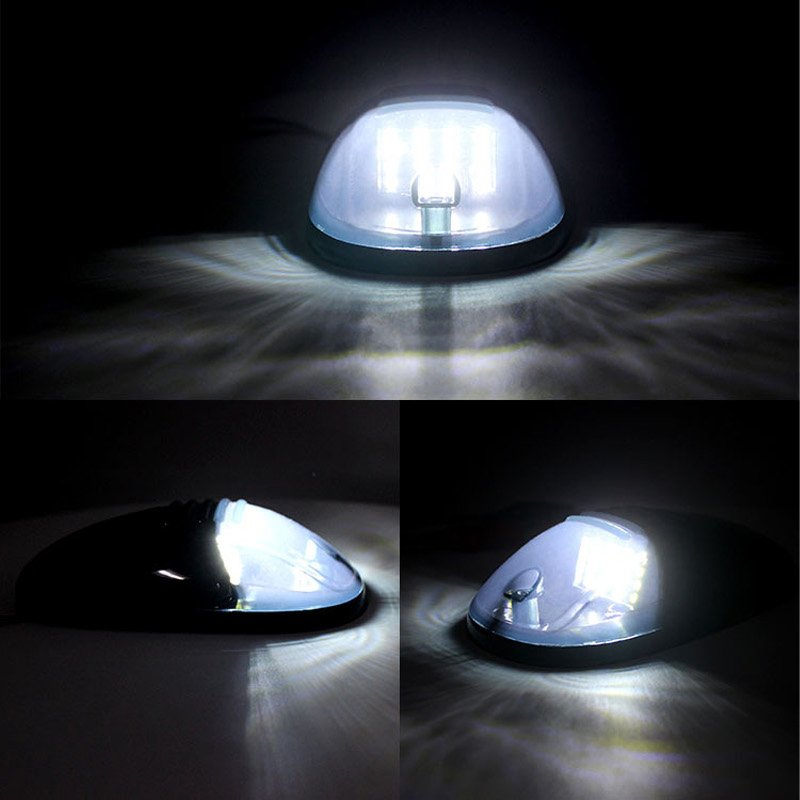 Black Smoked Lens Lamps 12V others car light accessories LED Cab Roof Top Marker Running working light For Pickup Truck SUV 4x4