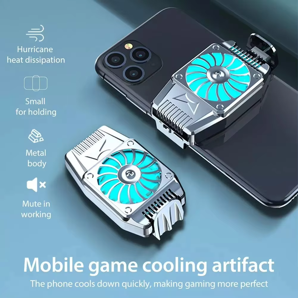 2024 Best-selling high-end H15 Portable Fast Mobile Phone cooler Game Radiator mobile phone accessories