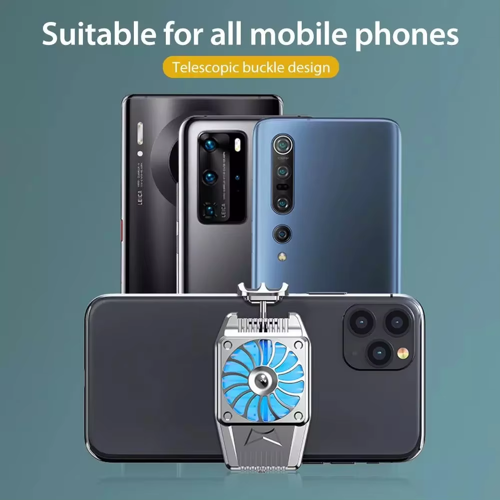 2024 Best-selling high-end H15 Portable Fast Mobile Phone cooler Game Radiator mobile phone accessories