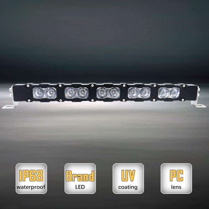 Universal Car Lights Accessories 100W Aluminium LED Light Bar 22" 6000K Bull Bar Lights
