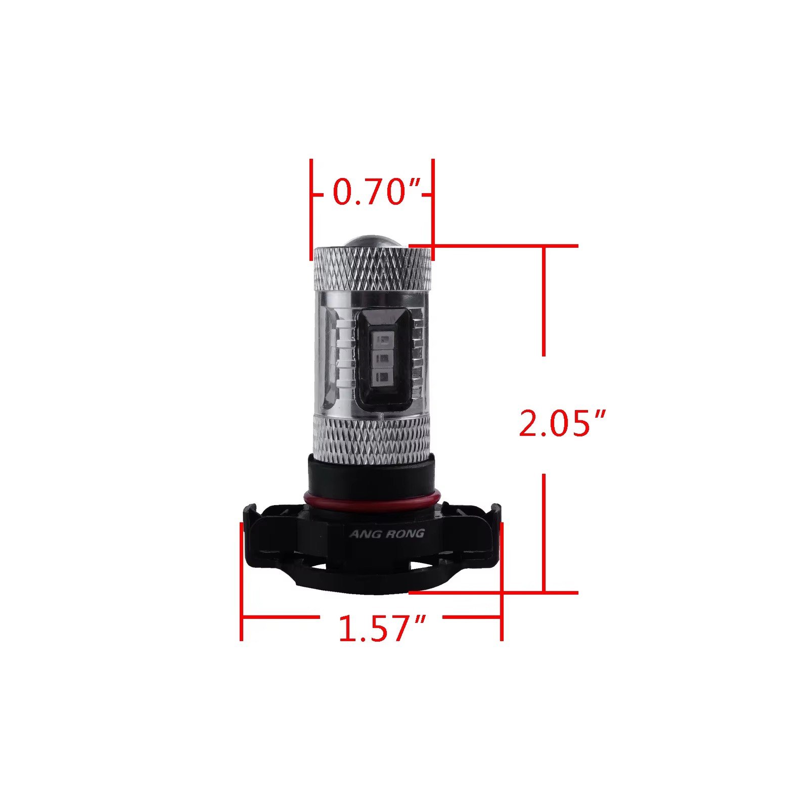 PSY24W PG20/4 LED Bulb 15W Amber Side Turn Signal Indicator Light Lamps 12v