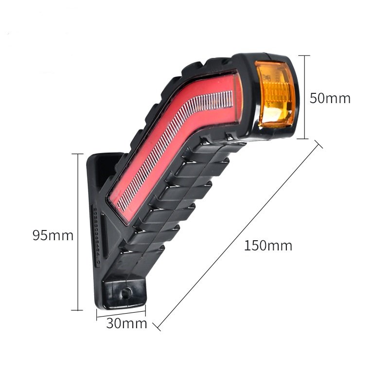 led lamp combination luces led de 24 voltios para camin inside car spot light