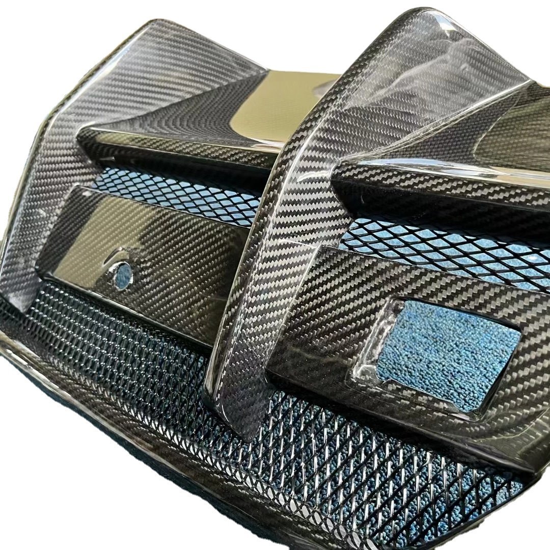 OEM Prepreg Carbon Fiber Front Lip Toray 3K Carbon Fiber Hood Dry Carbon Car Body Kit Customization