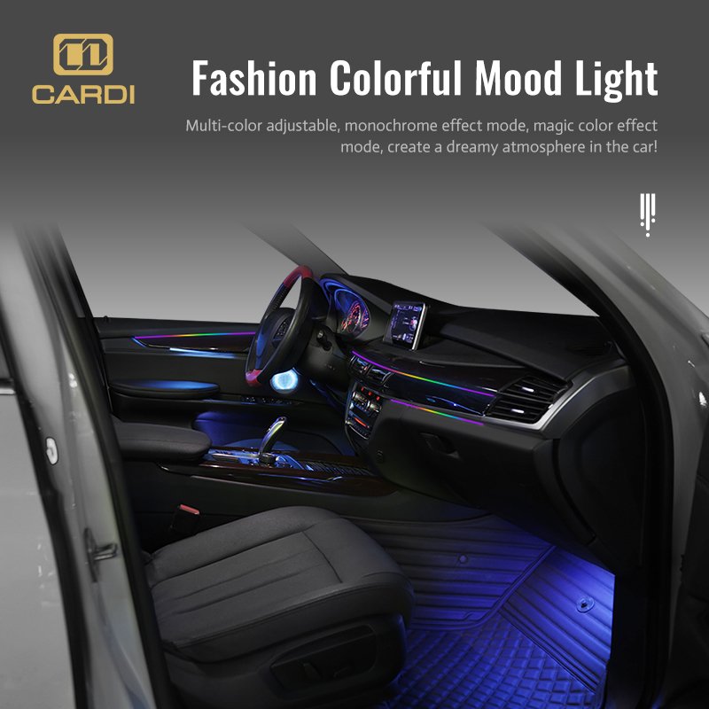 "CARDI" K4 LED Strip New Style Ambient Lighting for 98% Car Models Direct Factory Sale Car Light Accessory