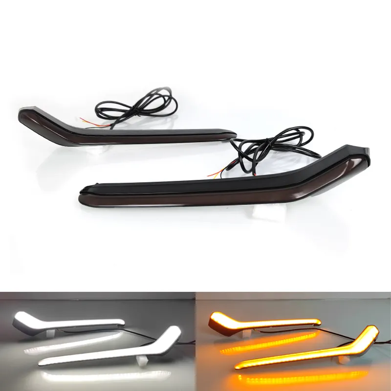 ARRIVAL DRL For Honda Civic 2020 2021 LED DRL Daytime Running Light Fog Lamp daylight with Turn Signal light auto parts