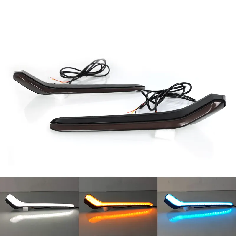 ARRIVAL DRL For Honda Civic 2020 2021 LED DRL Daytime Running Light Fog Lamp daylight with Turn Signal light auto parts