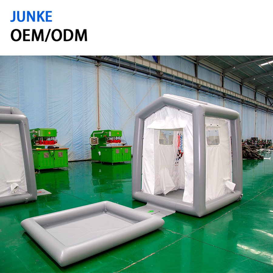 Inflatable tent Customized OEM/ODM Outdoor large Medical fire shelter rescue isolation camouflage emergency tent factory outlet