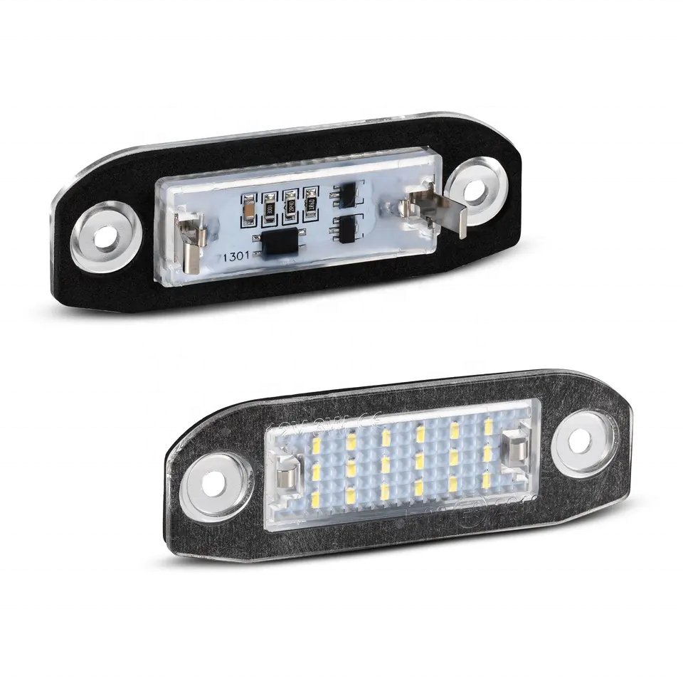 Bright White SMD LED License Plate Light for Volvo XC90 S80 XC60 XC70 S40 C30 LED Number Plate Light