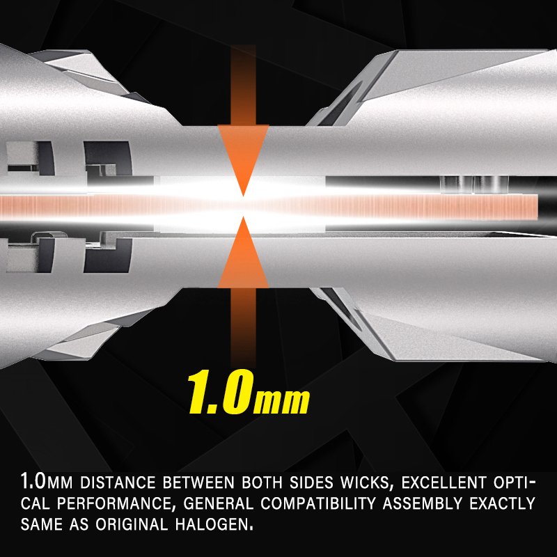 Factory price high quality auto lighting system H11 H4 H7 9005 9006 LED Headlight bulb for car