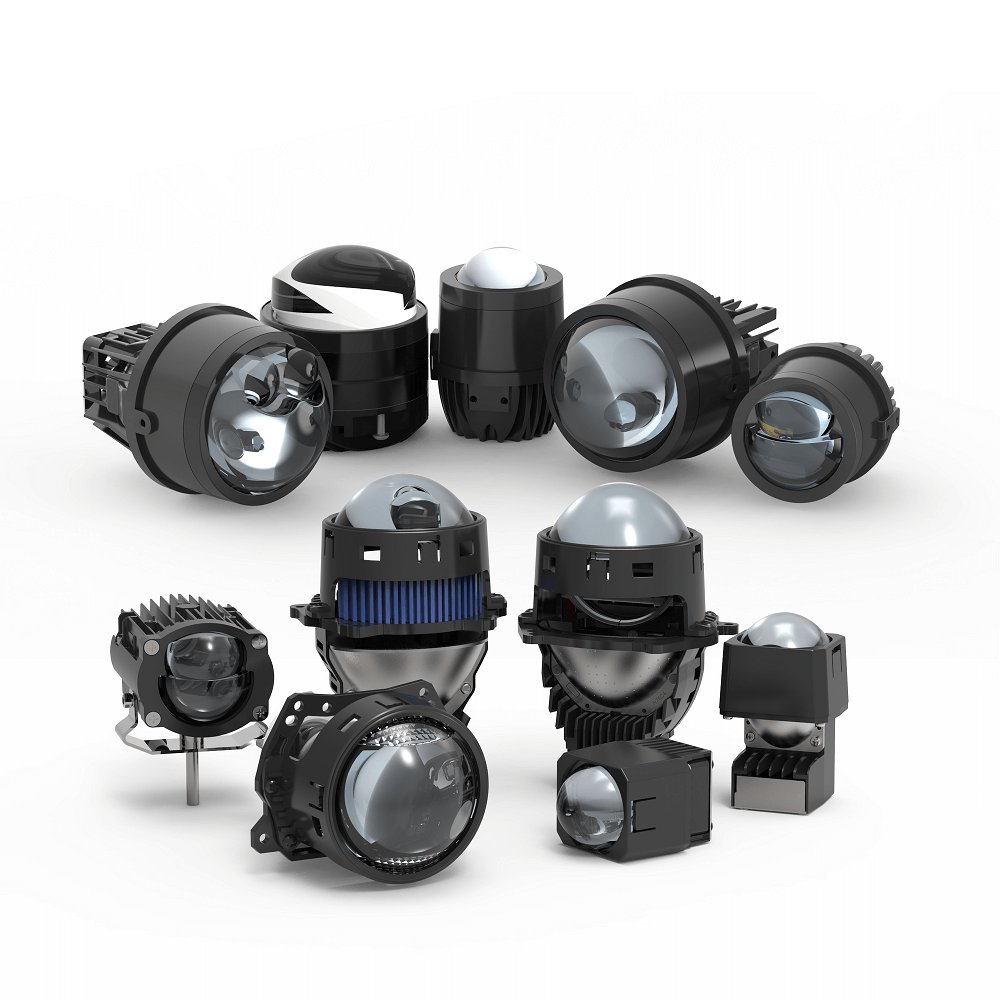 High-grade 2023 car accessories led headlight projector for supra mk4 hummer h3 nissan navara d40