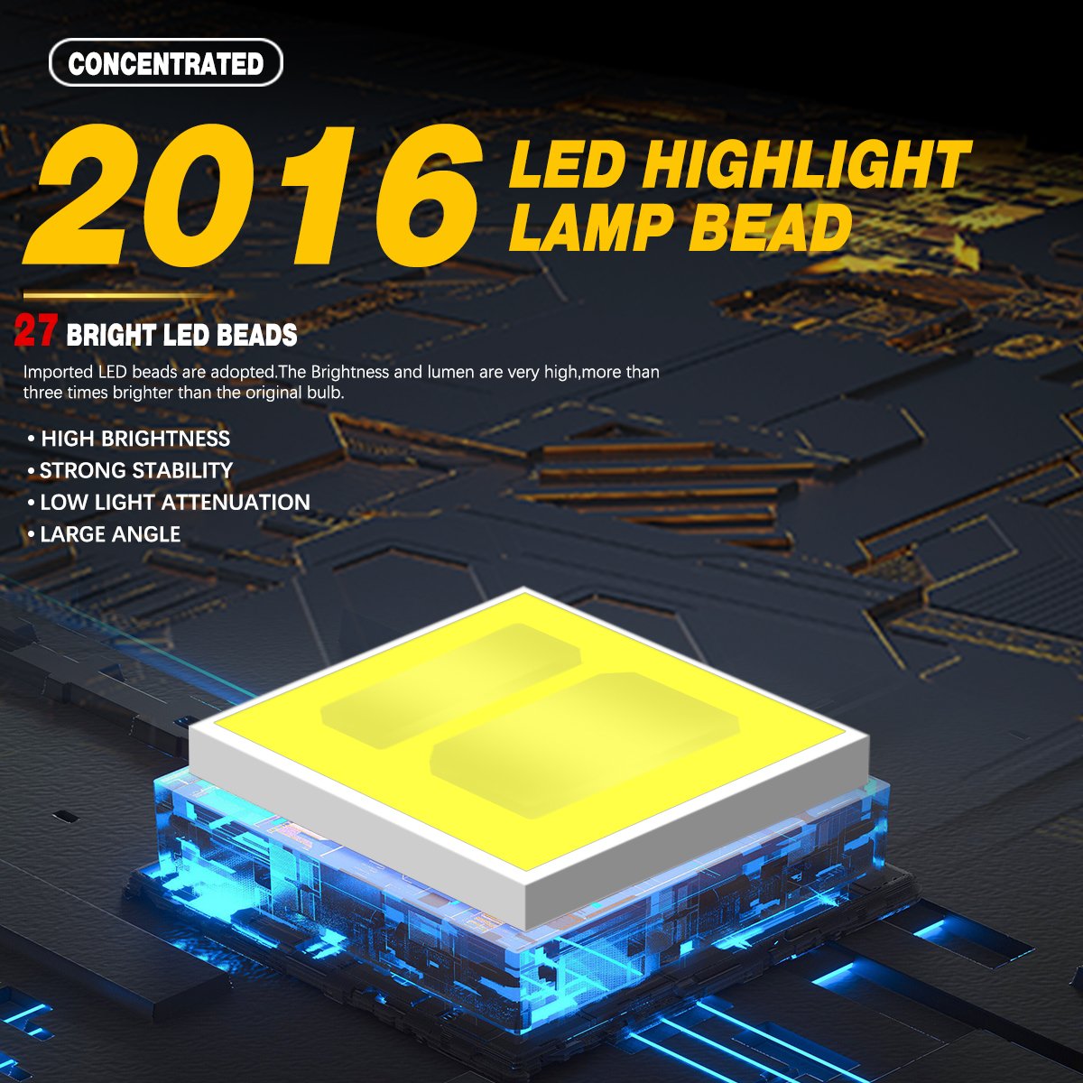 Factory Price 12V T10 W5W 194 168 2016 SMD 27 LED Roof Bulb Accessories Flash Light Car Interior LED Bulbs 501 lights