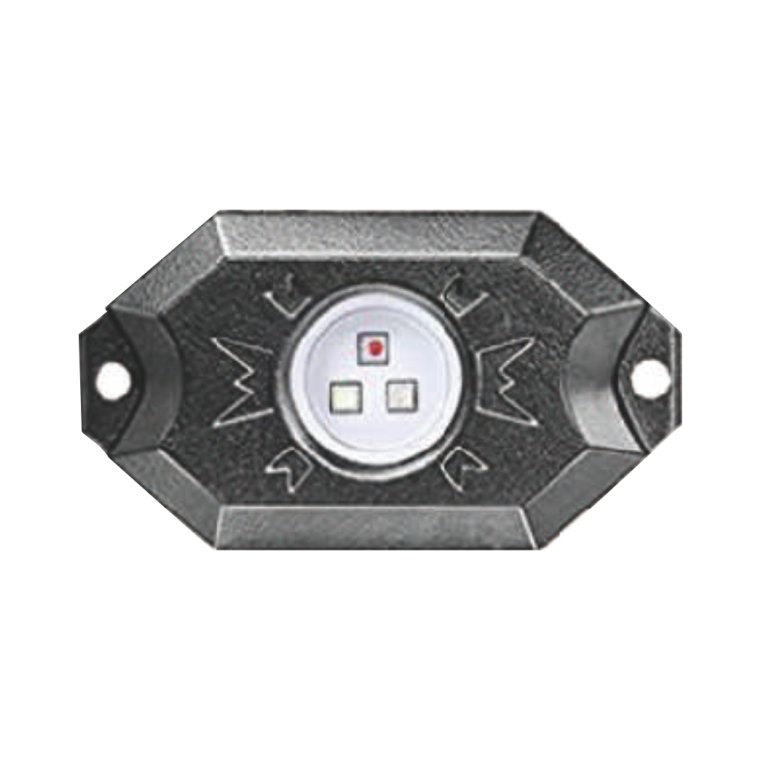 Hot Selling Rgb Led Rock Lights Underglow Car Decorative Wheel Light Waterproof For Truck Utv Atv Offroad Boat