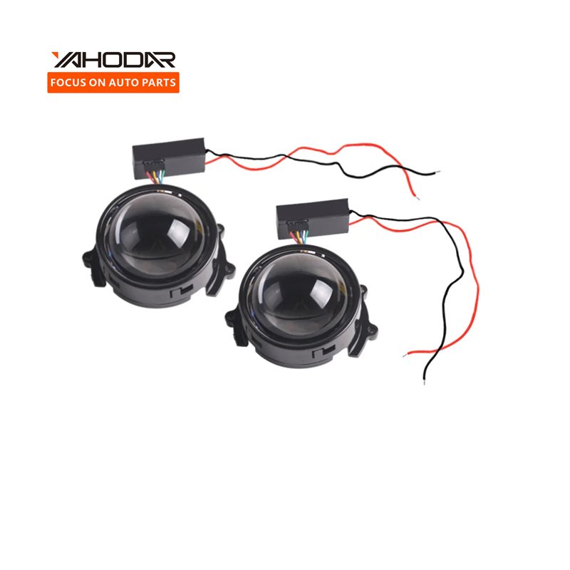 Car Universal Accessories 12V Decorative Devil Eye WIFI Control Light Demon Eye Retrofit Kits Fog Headlight Modify 8 Modes