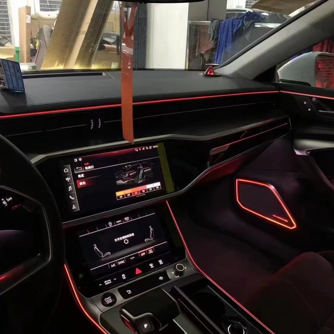 Suitable For Audi A6/A7/C8 Car Decoration Accessories Color LED Ambient Lighting System