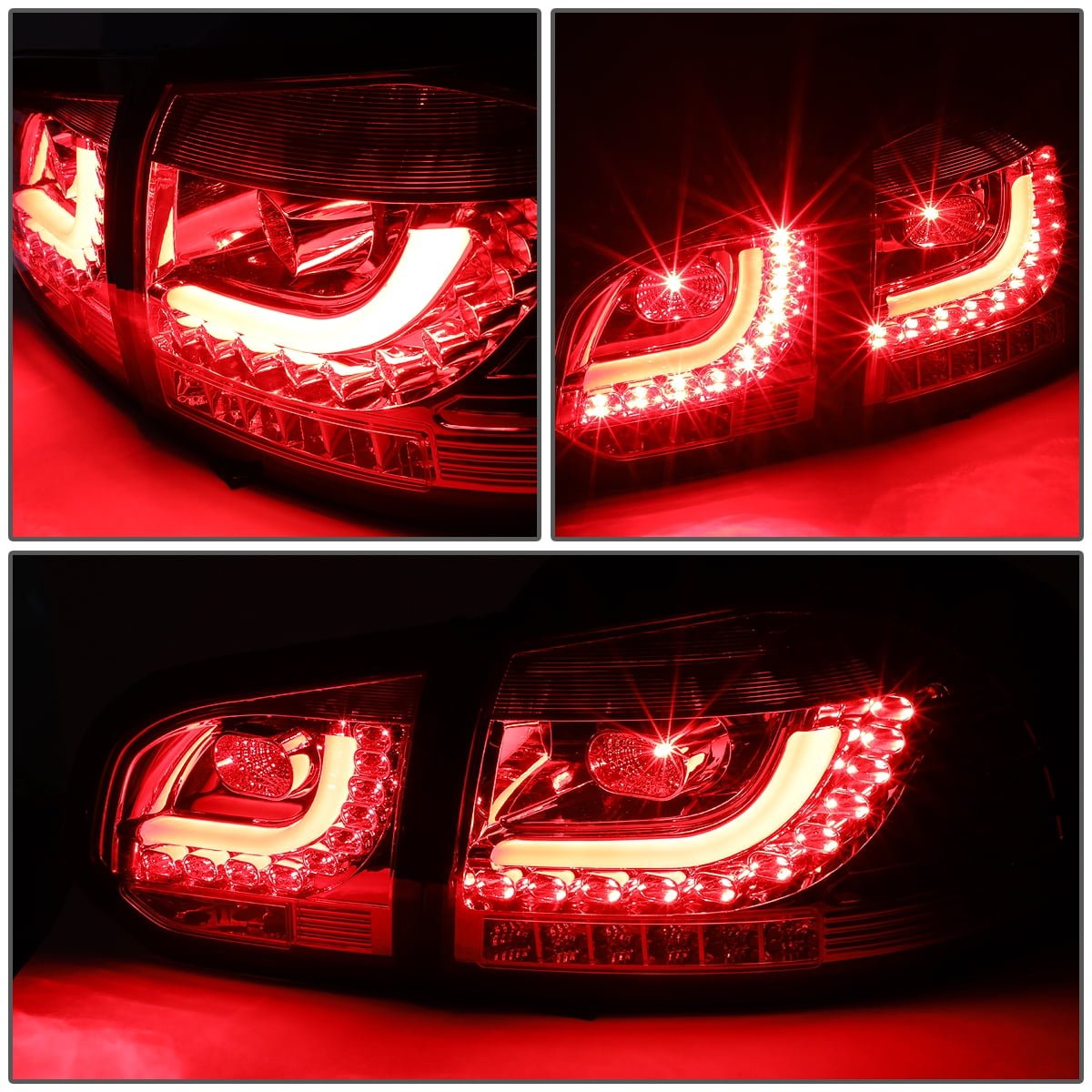 Auto Car Parts Led Car Rear bumper reverse turn signal indicator tail light for Volkswagen Golf Hatchback 2010-2014