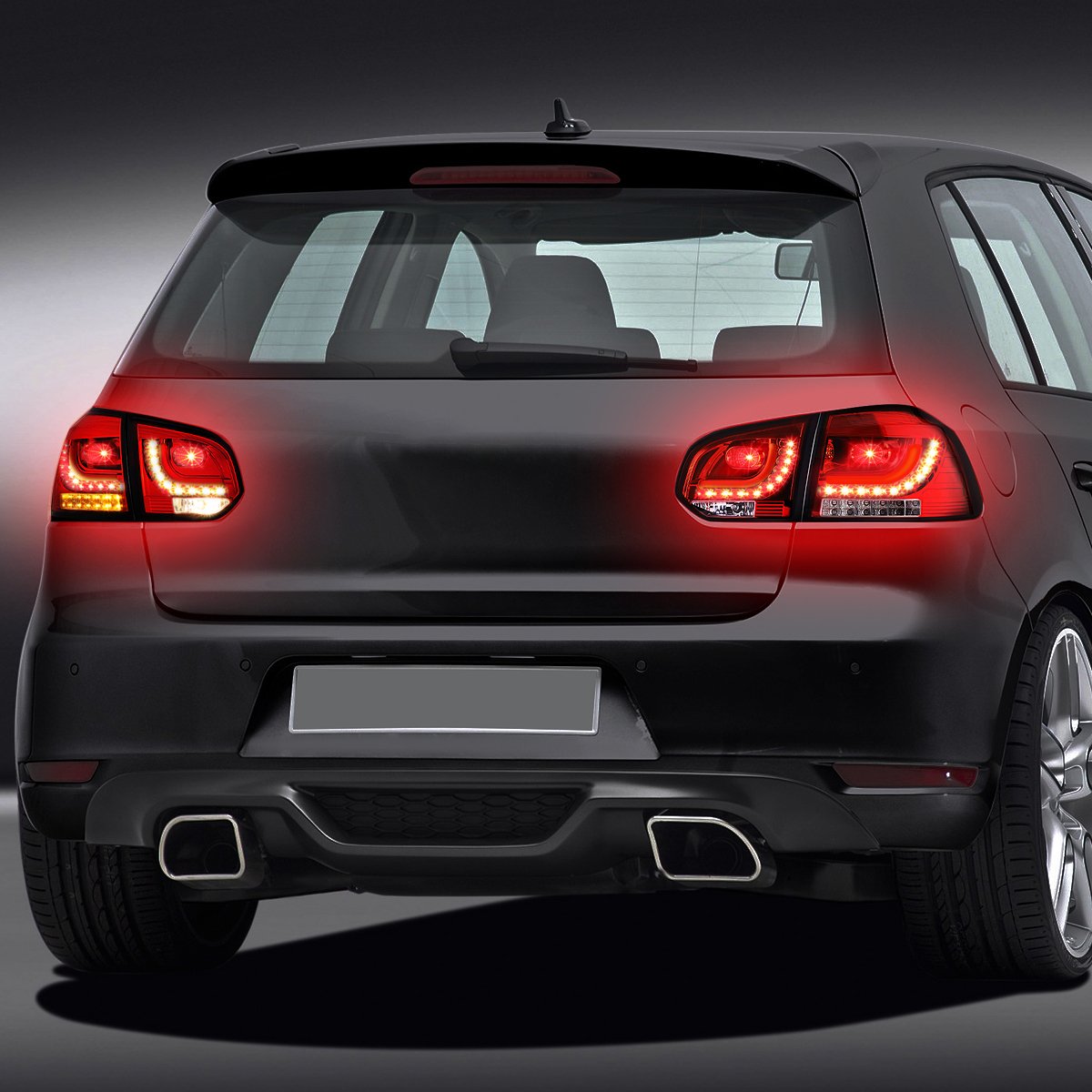 Auto Car Parts Led Car Rear bumper reverse turn signal indicator tail light for Volkswagen Golf Hatchback 2010-2014