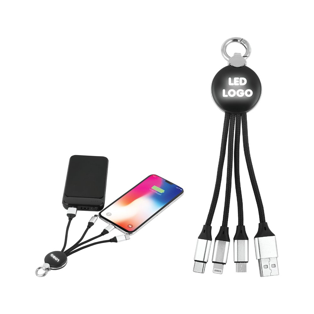 Multiple Light Cable Information Cable with Multiple Light Distribution Capability