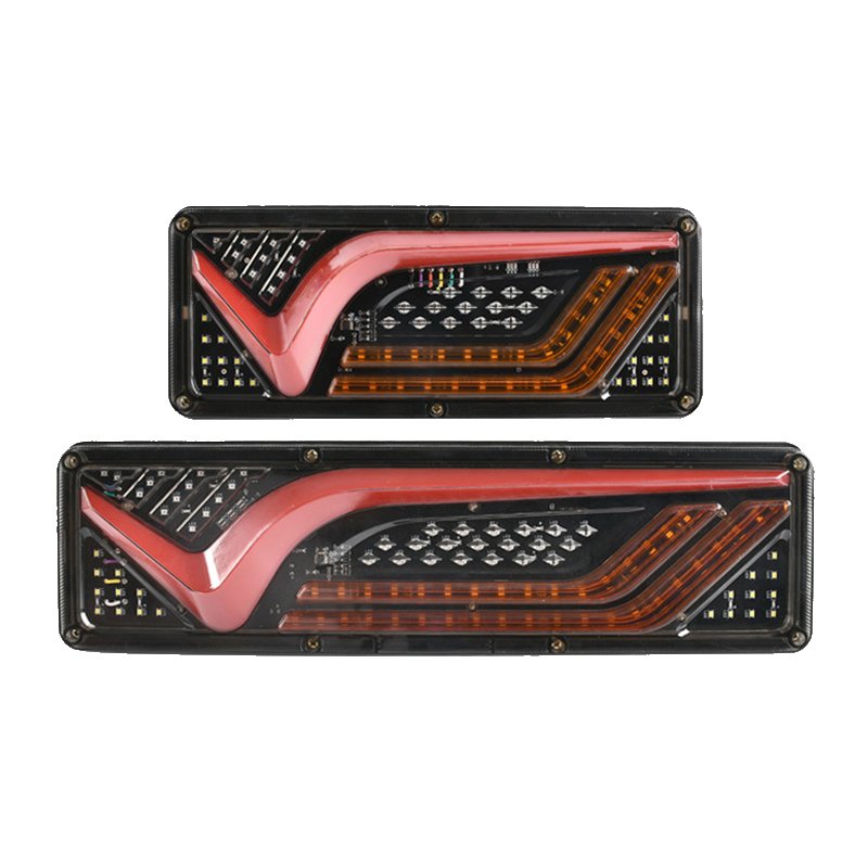 Additional lighting for automotive accessories LED24V flashing safety driving work signal warning light Truck side taillights