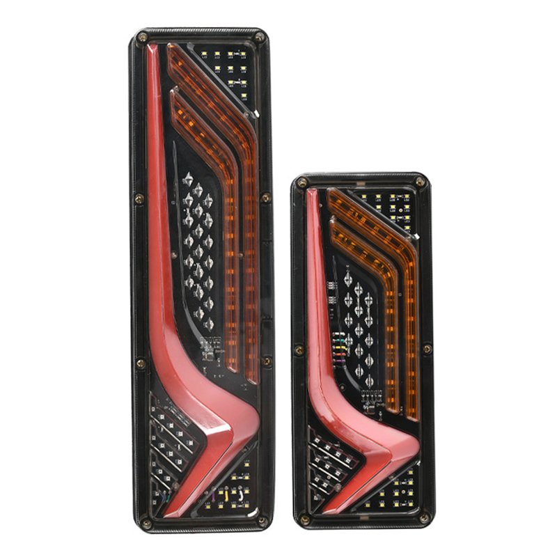 Additional lighting for automotive accessories LED24V flashing safety driving work signal warning light Truck side taillights