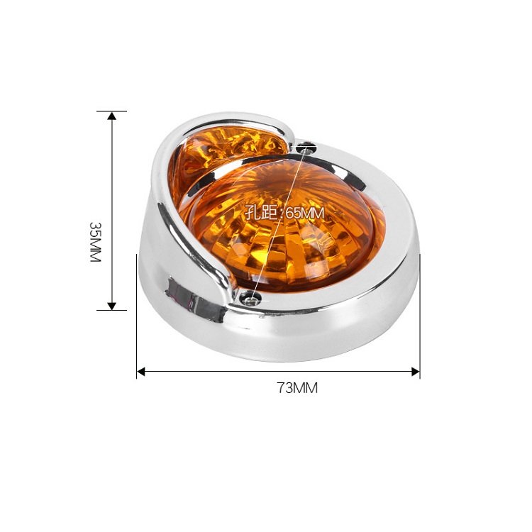 24v amber led side marker lights for trucks others car light accessories truck lights