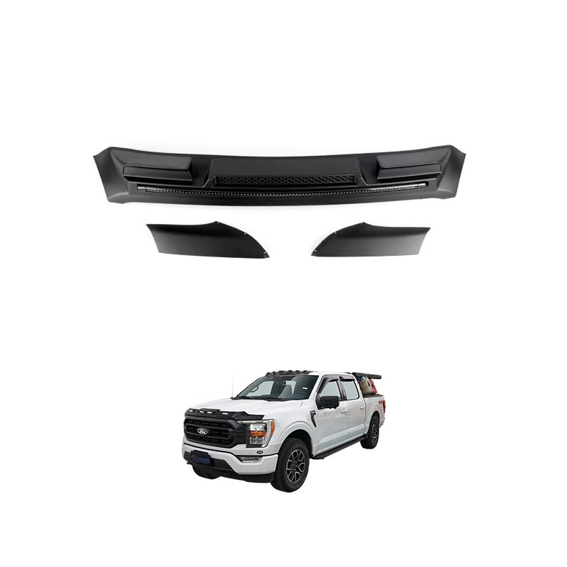 Bonnet Guard with Streamer Light 4x4 Car Parts Pickup Front Waterproof Auto Accessories for Ford F150 2015-2020