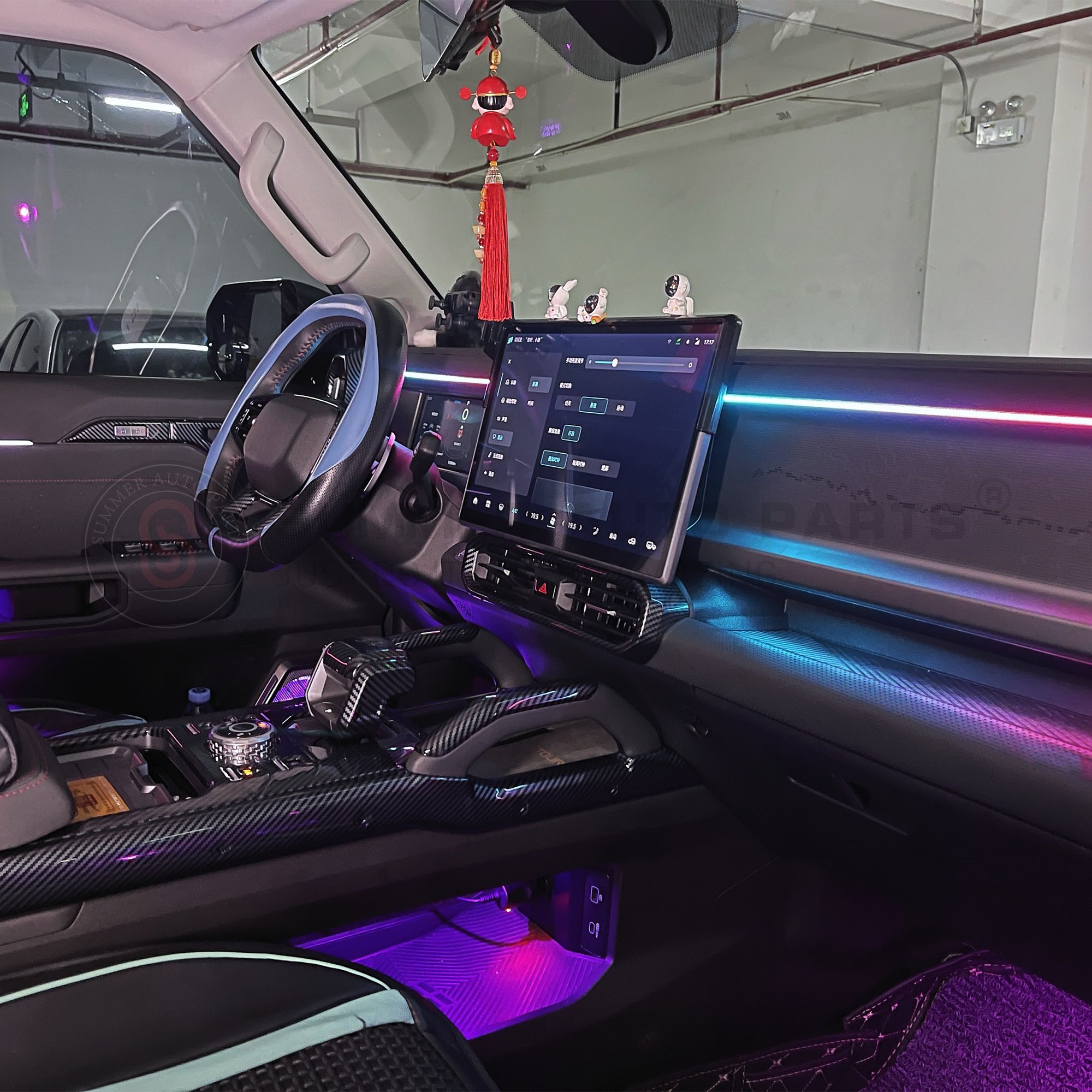 Rgb Interior Decoration Led Indoor Ambient Lighting System Car Ambient Lighting For Car Accessories Jetour Traveller T2