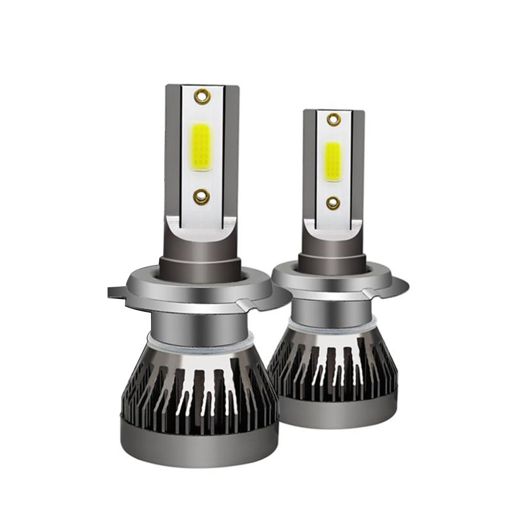 Auto lighting system mini fanless 6000k others car light accessories 9003 h11 h7 h4 automotive led headlight bulb