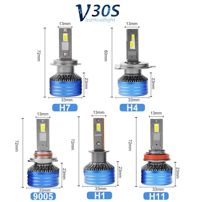Original quality LED car headlights super power 120W high speed fan 6000k light others car light accessories