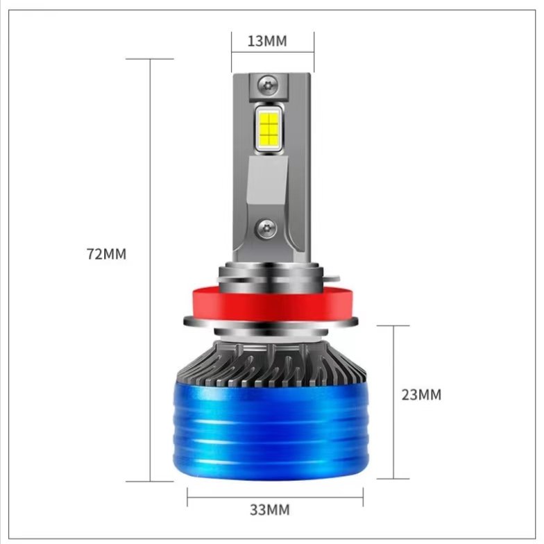 Original quality LED car headlights super power 120W high speed fan 6000k light others car light accessories