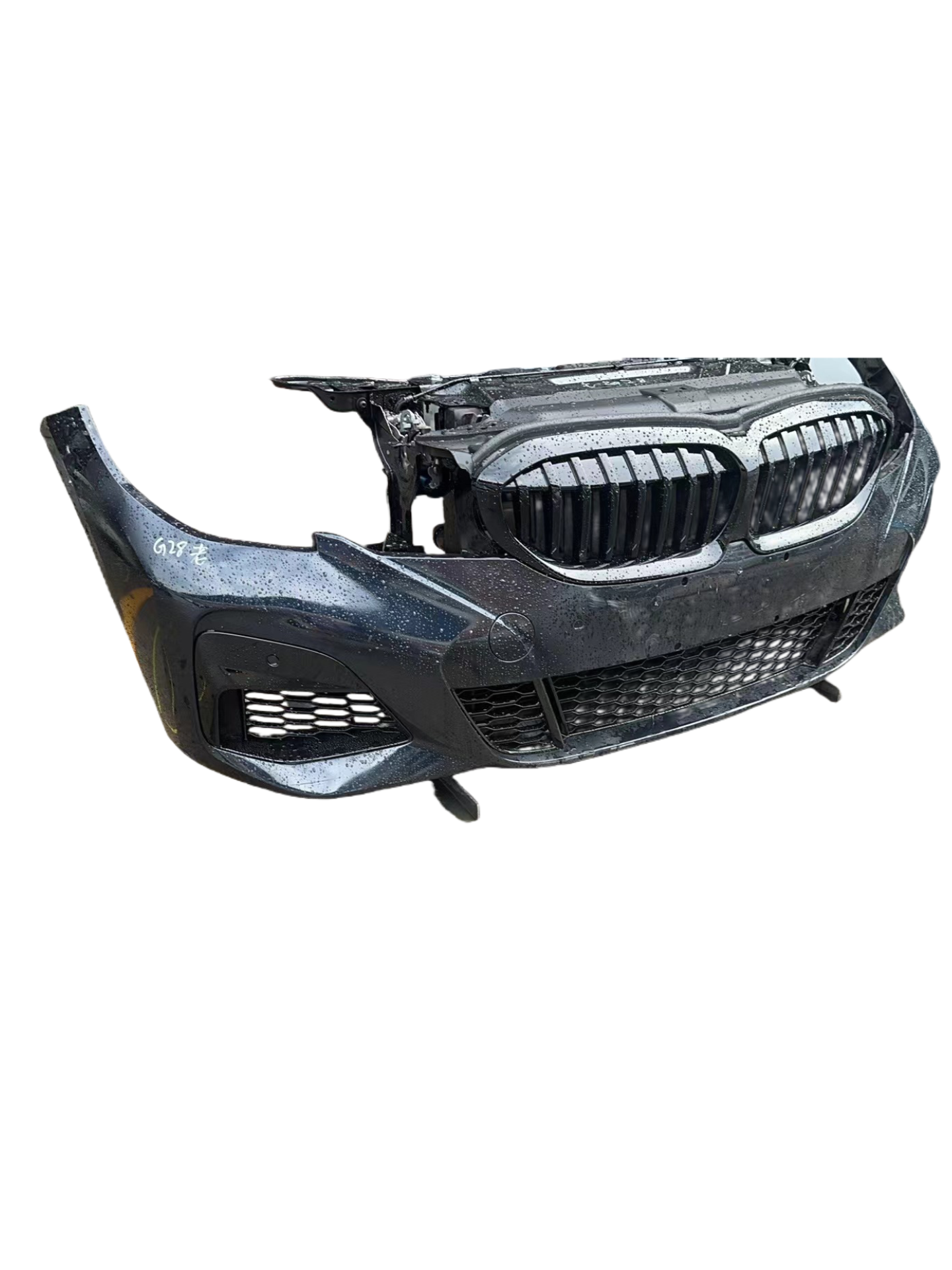 Applicable to the condenser of the electronic fan water tank of the new 3 series G20/G28 front nozzle assembly and front bumper