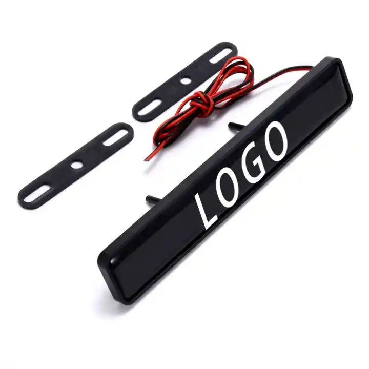 LED Car Front Grille Light LED Car Logo Emblem Badges for Benzene Honda VW Audi Others Car Light Accessories