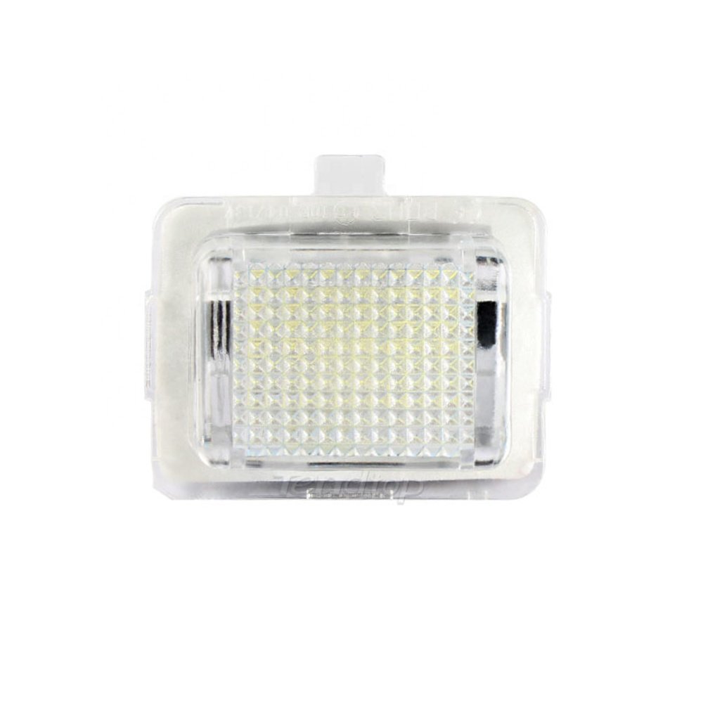 LED License Number Plate Light For Mercedes Benz W204 S204 W212 S212 W216 C216 W221 R231 No Error Auto Part White tail Lamps