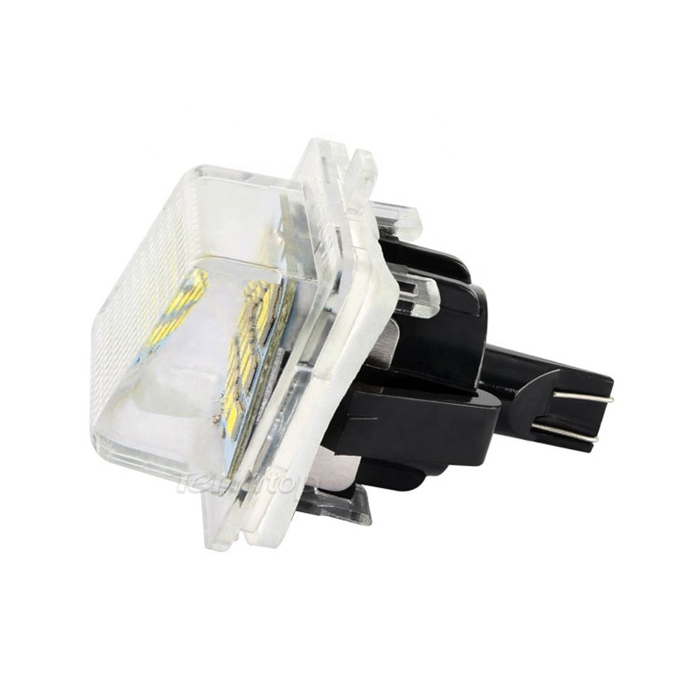 LED License Number Plate Light For Mercedes Benz W204 S204 W212 S212 W216 C216 W221 R231 No Error Auto Part White tail Lamps
