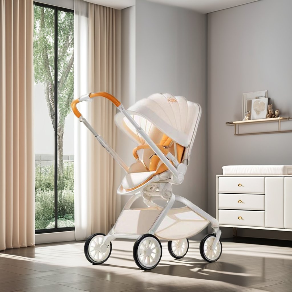 Manufacturer direct sales of high quality aluminum baby prams newborn stroller for baby