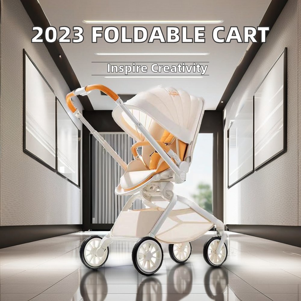 Manufacturer direct sales of high quality aluminum baby prams newborn stroller for baby