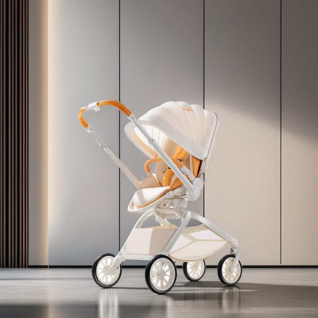 Manufacturer direct sales of high quality aluminum baby prams newborn stroller for baby