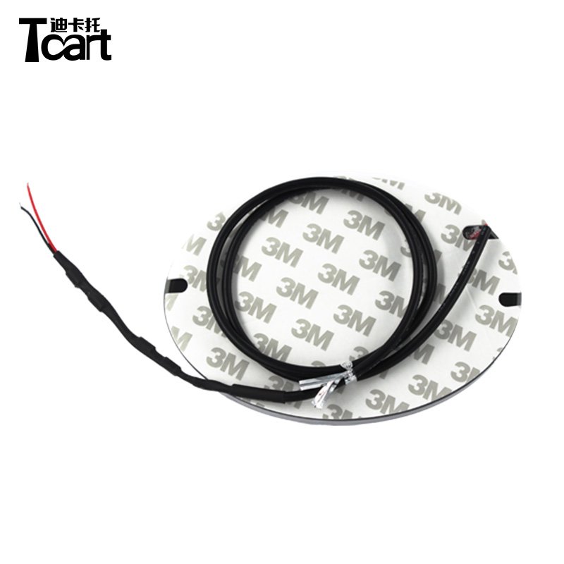 Newest LED Auto Emblem red white blue 12V 2W 4D car logo light Emblem for special car