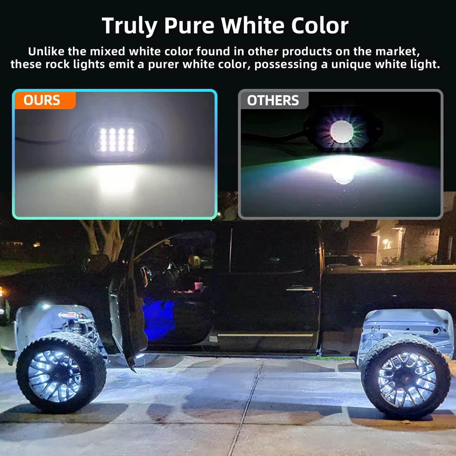 Truck Motorcycle Flash Strobe Lights RGB colorful atmosphere lights LED flash others car light accessories