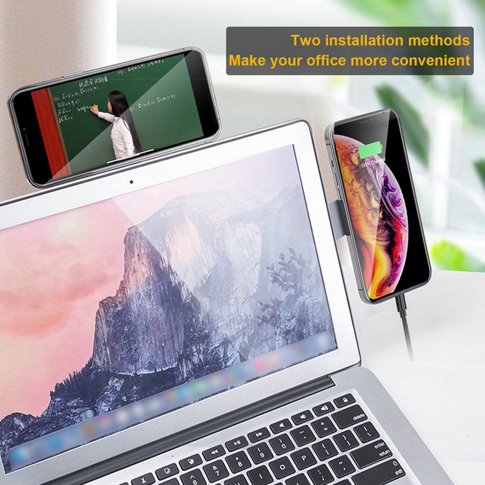 USLION Hot Laptop Mobile Phone Holder Magnetic Computer Stand Foldable Extension Tablet Display Support