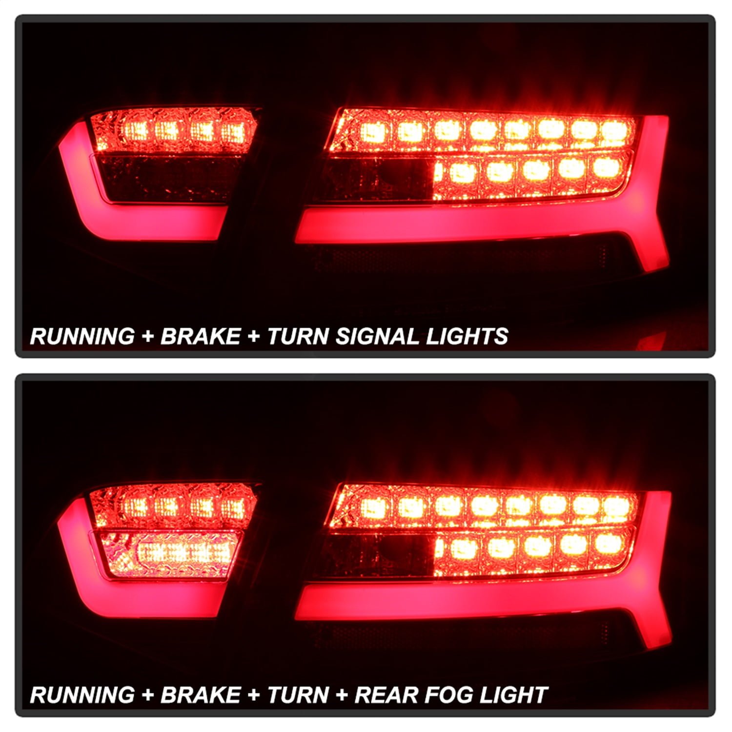 High-power car tail light assembly for Audi A6 2009-2012 Illuminated Dynamic Brake Signal Rear Tail Light Wholesale Auto Parts