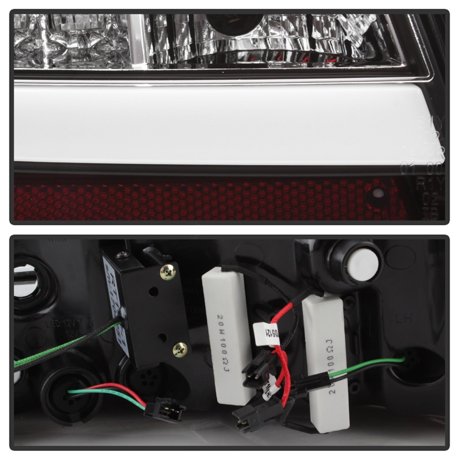High-power car tail light assembly for Audi A6 2009-2012 Illuminated Dynamic Brake Signal Rear Tail Light Wholesale Auto Parts