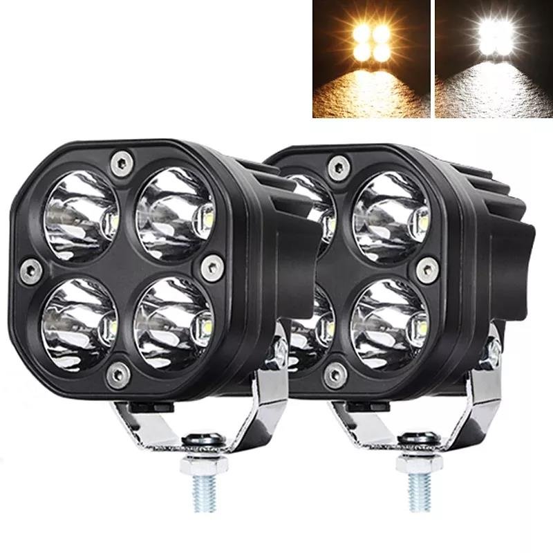 Carolyn 40w Led Auxiliary Work Light 3 Inch Bi Led Projector Lens Headlight Off Road Mini Driving Spot Light For Car Motorcycle