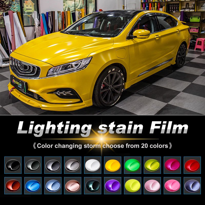 Hot Sale CARLAS Matte Metal For Car Body And Motorcycle Vinyl Wrap Car Sticker