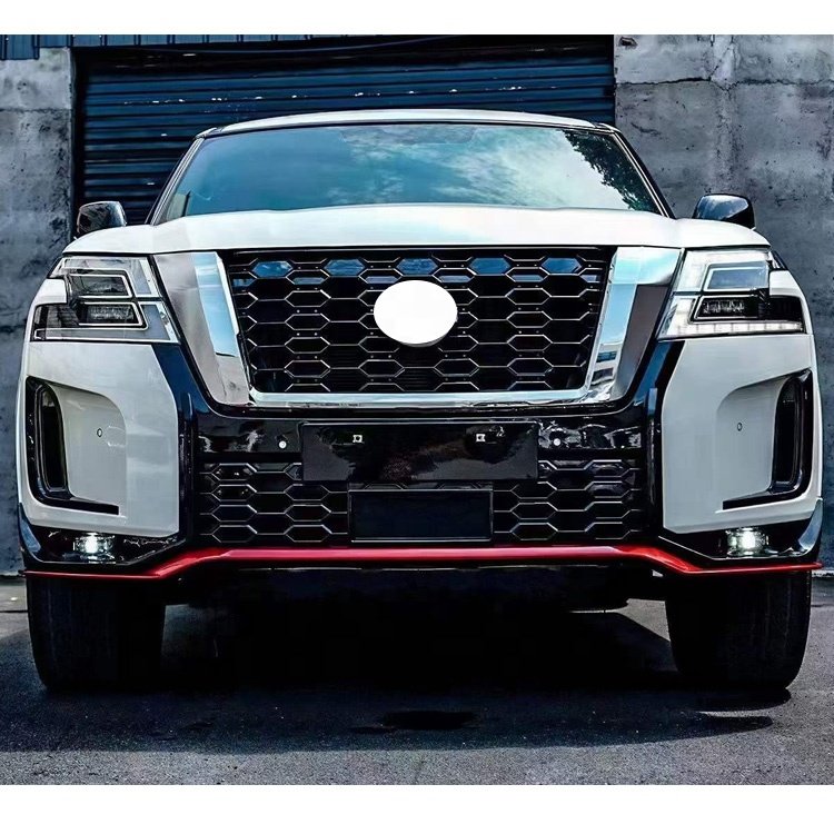 Car Accessories Front rear bumpers headlights Tail Lights Side skirts 2010-2020 Upgrade To Nismo Body Kit for NISSAN PATROL Y62