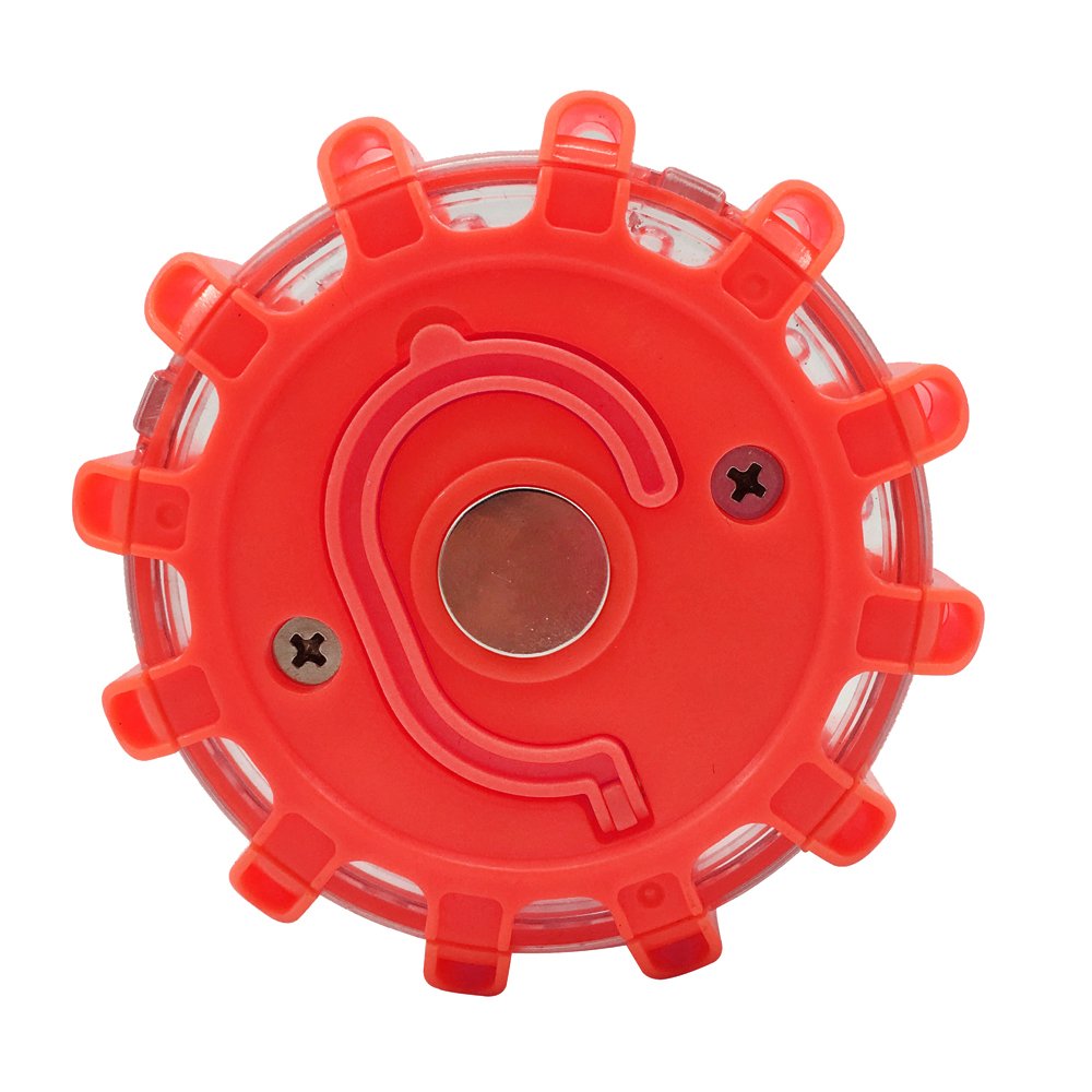 Magnetic rotary car auto Led road flares emergency disc warning light led vehicle lights