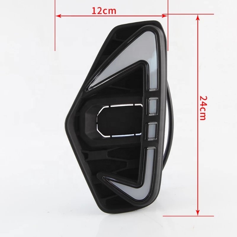 1Pair Car LED front bumper light For Nissan Navara NP300 Accessories 2020 2021 LED Daytime Running Lamp DRL auto indicator